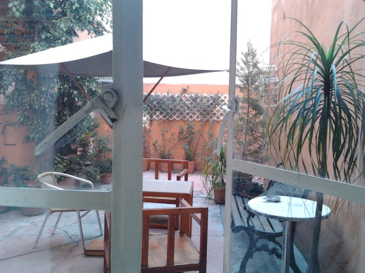 My patio in Mexico City